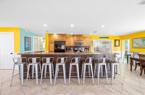 Yacht Club House | 5 Bedroom/4 Bath Saltwater Pool Home! Kayaks and Fishing off the dock! Add Boat!