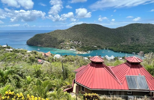 Marigot Bay House | Amazing view located at the highest point of the southern side of Marigot Bay.