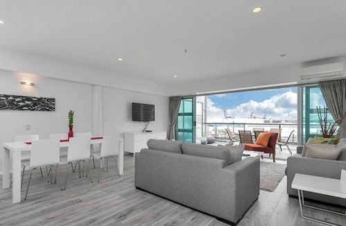 Auckland Central Business District Apartment | Harbour-Front 2-Bed · Iconic Shed 20 Princes Wharf