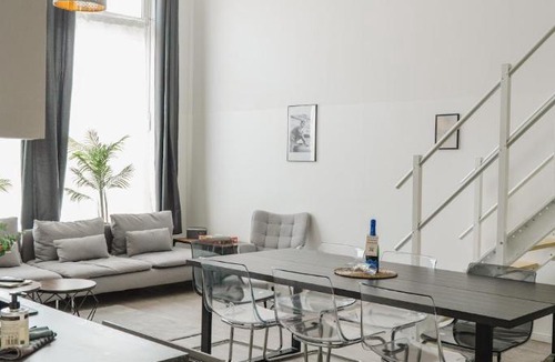 Charlottenburg Apartment | SC 00 KITA by ROCKCHAIR Apartments l SUPERHOST Status l Unique & Style Loft 2 Floors 2 Bathrooms Boxspringbeds welcomes you!