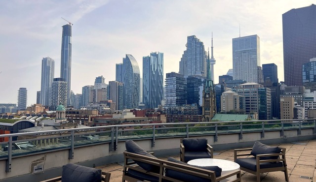 2-bed, 2-bath spacious condo one block from St Lawrence market in Toronto
