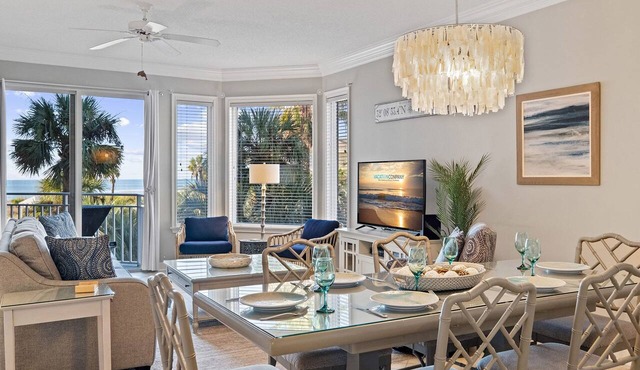 2212 SeaCrest - 2nd Floor, 3 bedroom, Oceanviews and more. Beautiful! in Hilton Head Island