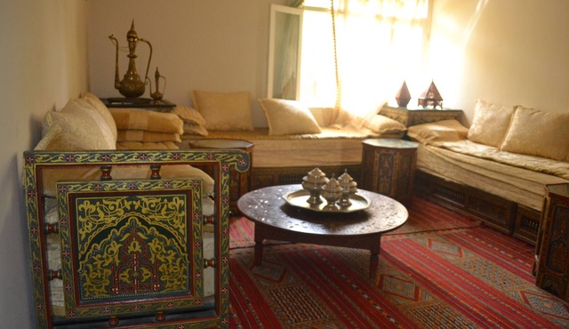Accommodation decorated with Moroccan craftsmanship in Rabat