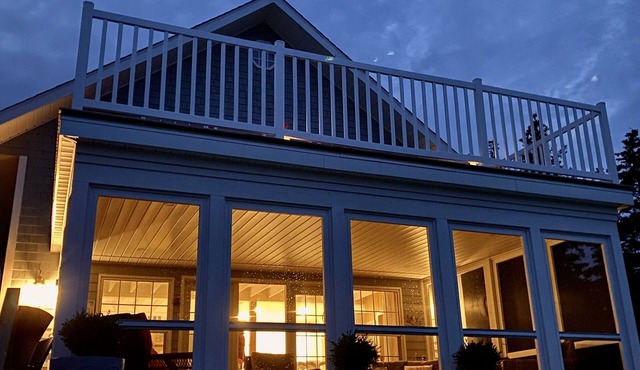 Beach house on private white sand beach in Red Point