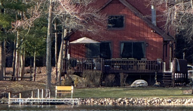 Charming 3-bedroom lake house on tranquil Wilson Lake near Wild Rose, WI in Wild Rose
