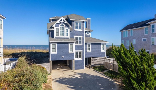 Come enjoy our Ocean front oasis in the heart of Duck. Private pool and hot tub. in Kitty Hawk