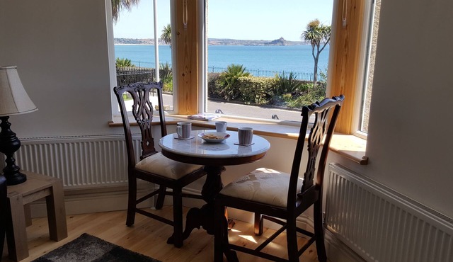 Cornish Sea Castle Views Fantastic Seafront Location at Channel View PZ Cornwall in Penzance