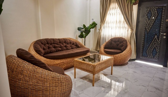 Enjoy a delightful stay in our Luxury 8 ensuite bedrooms with a stunning view in Accra