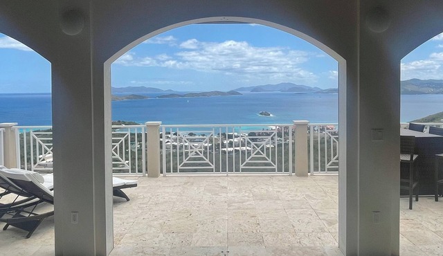 Fabulous Panoramic View! in St. Thomas