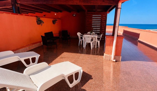 Filippa house with sea view terrace. ! FREE INTERNET in Balestrate