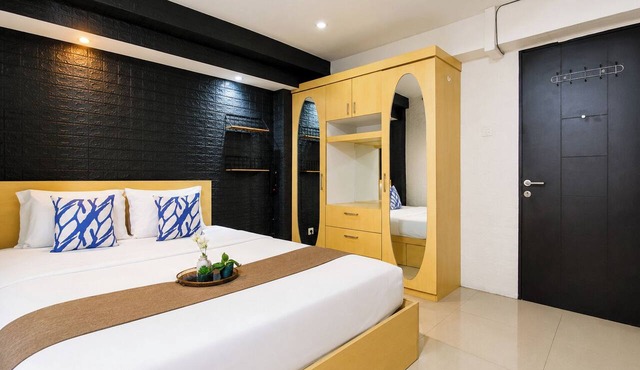 Good Warm Studio Room At Apartment Kebagusan City in Jakarta