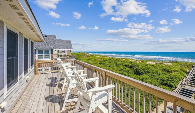 OCEANFRONT! ELEVATOR! HOTTUB! 5 Masters! AMAZING OCEAN VIEWS! in Duck
