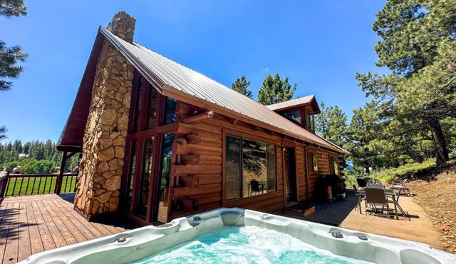 Runway Cabin Retreat With Private Hot Tub! in Duck Creek Village
