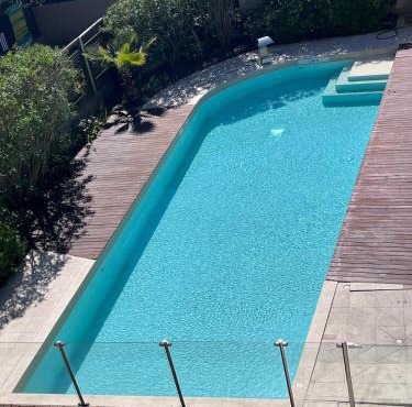 Studio David Plage avec piscine et parking in Marseille