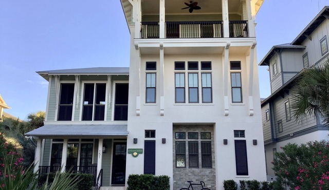 Stunning five bedroom home with private pool, just steps from the beach! in Panama City Beach