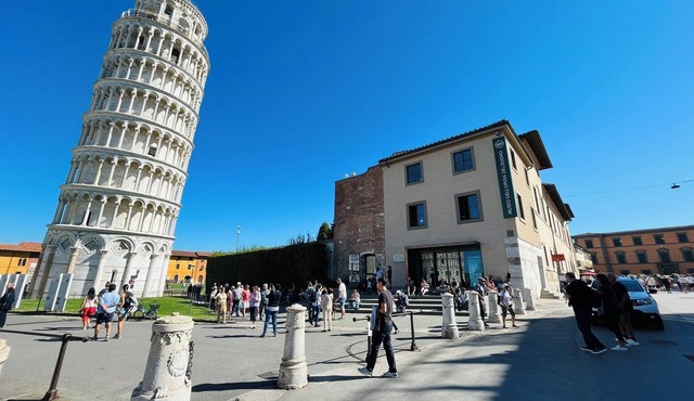 Under The Tower Pisa in Pisa