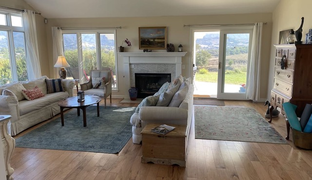 Lavender Hill Ranch Santa Ynez: 7 Acre Estate Epic Hilltop Views Near Shops/Wine